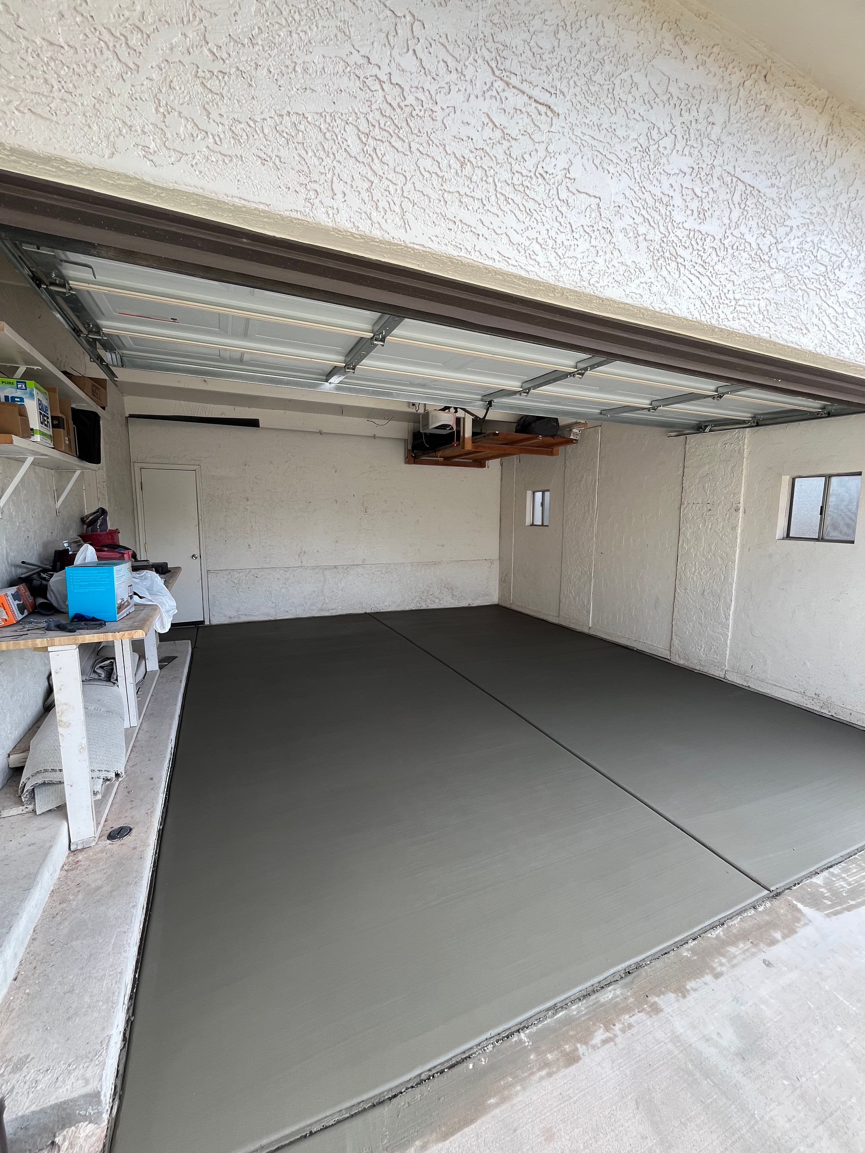 Project Cracked Garage Floor Gets a Full Concrete Removal and Replacement image